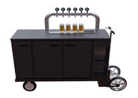Luft abgekühlter Bier-Getränkeverkauf-Wagen mit der starken lastentragenden Kapazität