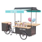 Mobiler Straßen-Nahrungsmittelwagen benutzerfreundlich für Imbiss-Zuckerwatte-Verkauf