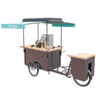 Edelstahl-trinkt mobiler Verkauf-Wagen für Tee Kaffee-Verkauf