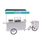 Benutzerfreundlicher Burger-Nahrungsmittelwagen mit großem Produkt-Operations-Raum