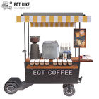 EQT-Multifunktionsroller-mobiler Kaffee-Wagen für Straßen-Geschäft