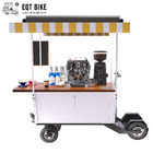 Fracht-Roller-Verschleißfestigkeits-Fahrrad-Kaffee-Wagen mit Fernschlüssel