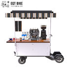 EQT-Straßen-Verkauf karrt Soem-Bier-elektrischen Nahrungsmittelwagen-Metallrahmen