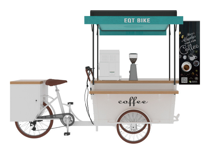 Handelsverpflegungs-mobiler Kaffee-Verkauf-Wagen mit großem freiem Raum