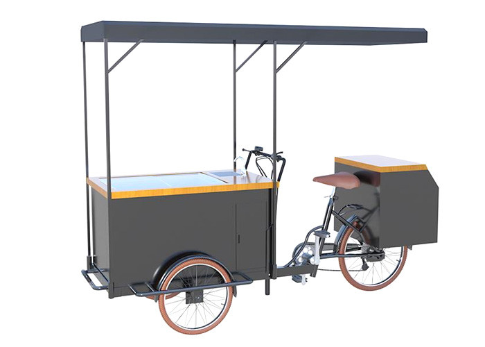 Drei Rad-Eiscreme-Fahrrad-Wagen mit Nahrungsmittelgrad-sicherer Wasser-Pumpe
