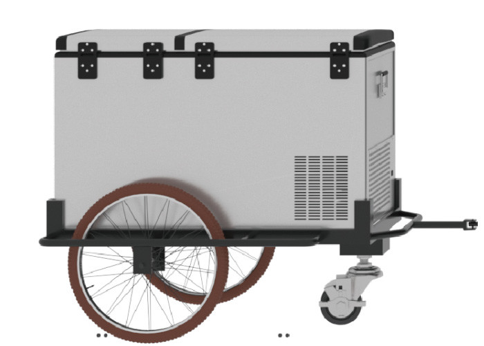 Drei Rad-Roller-Fracht-Anhänger, mobiler Anhänger der Kühlvorrichtungs-125L mit 1-jähriger Garantie