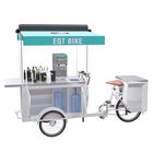 Luxus fertigte Dreiradverkauf-Wagen für das Straßen-Trinken/Tee-Verkauf besonders an