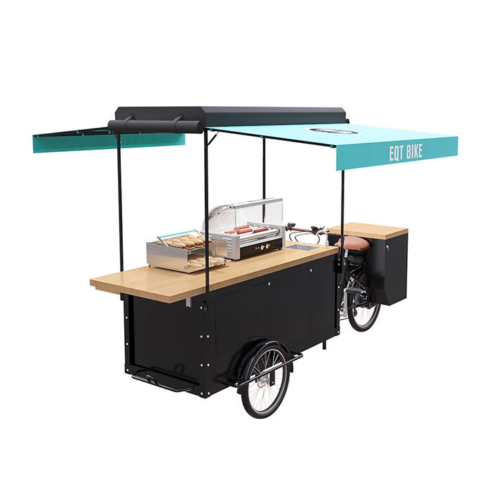 Vielzweckfahrrad-Verkauf-Wagen, kommerzieller elektrischer mobiler Nahrungsmittelwagen